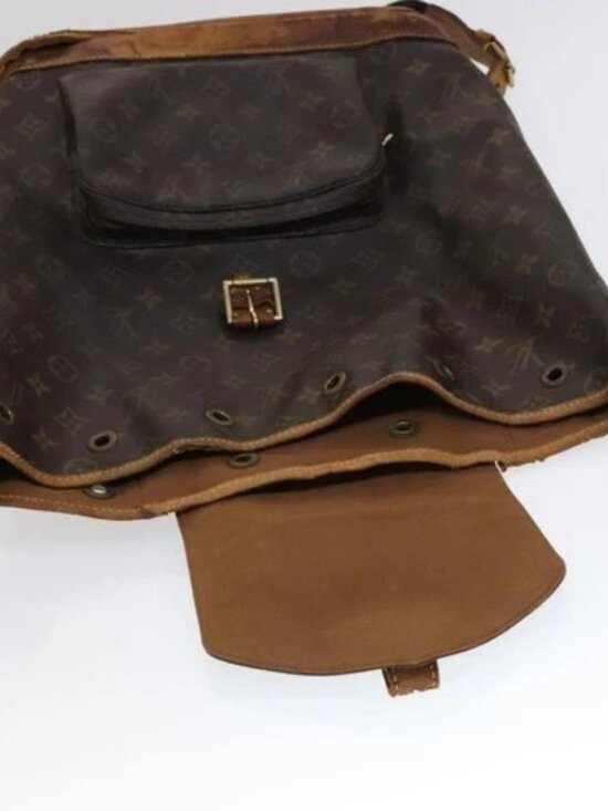 LOUIS VUITTON Monogram Montsouris GM Backpack M51135 LV Auth 112463